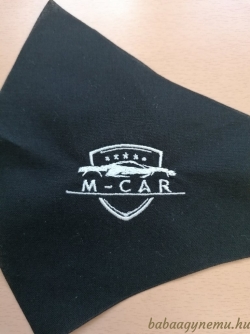 Hímzett szájmaszk képe