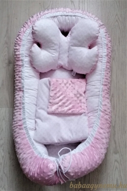 Premi rózsaszín masnis - 3 darabos szett képe